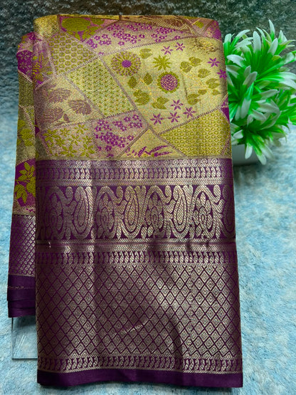 Kanchi Mix Silk Saree
