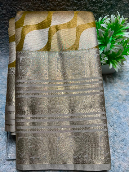 Kanchi Mix Silk Saree