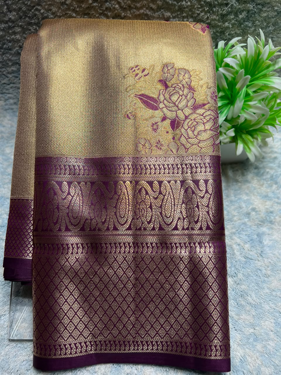 Kanchi Mix Silk Saree