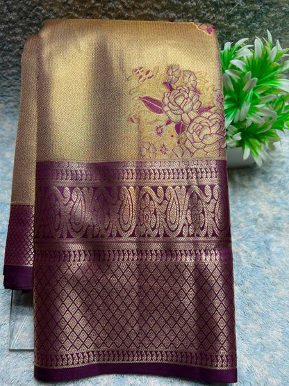 Kanchi Mix Silk Saree