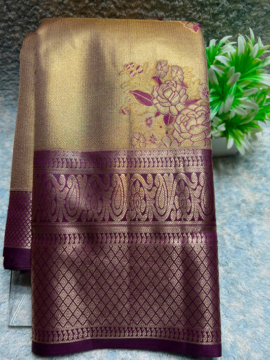 Kanchi Mix Silk Saree