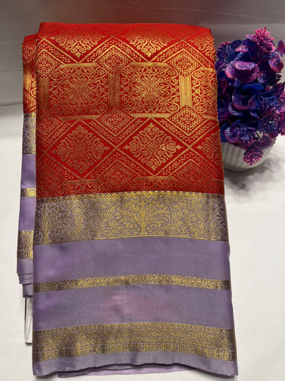 Kanchi Mix Silk Saree