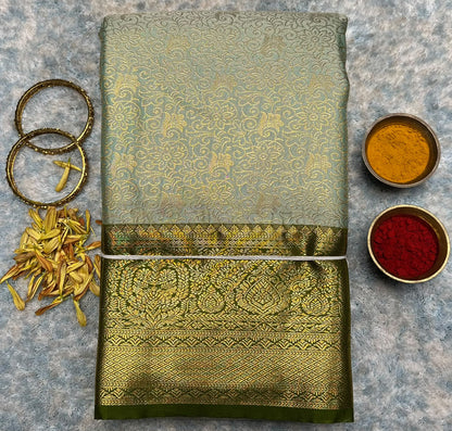 Kanchi Mix Silk Saree