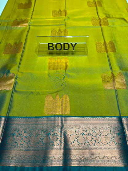 Kanchi Mix Silk Saree