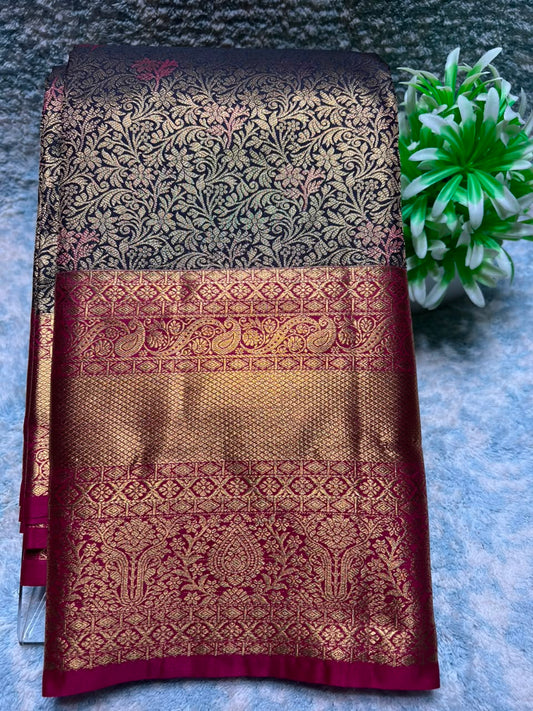 Kanchi Mix Silk Saree