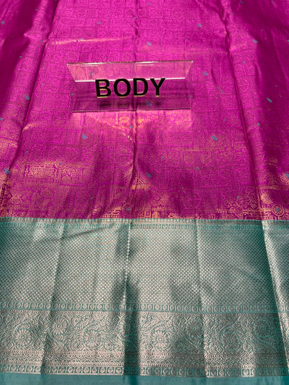 Kanchi Mix Silk Saree