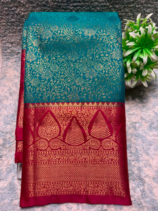 Kanchi Mix Silk Saree