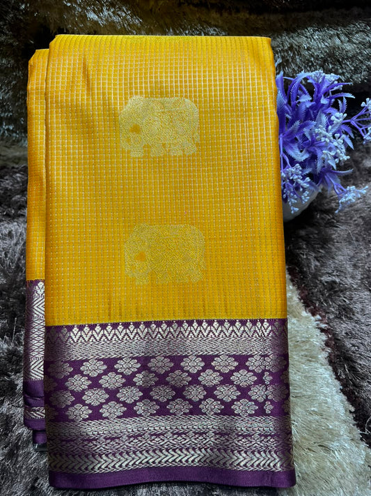 Kanchi Mix Silk Saree
