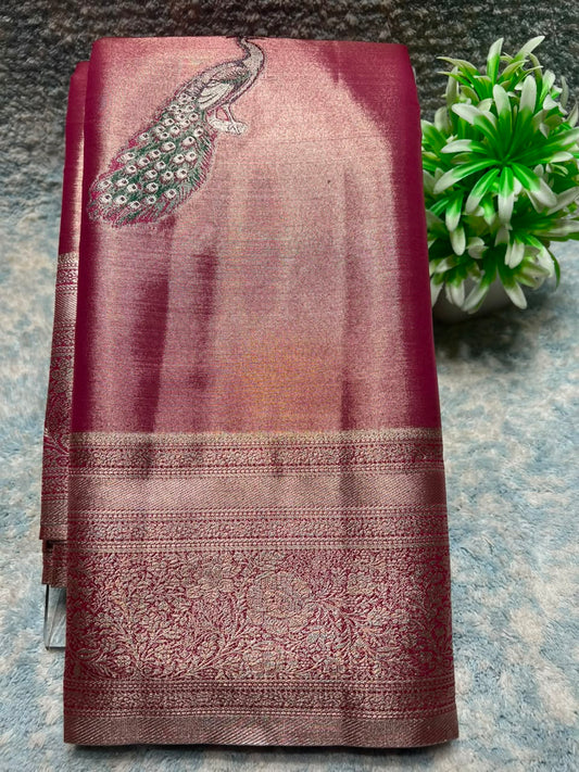 Kanchi Mix Silk Saree