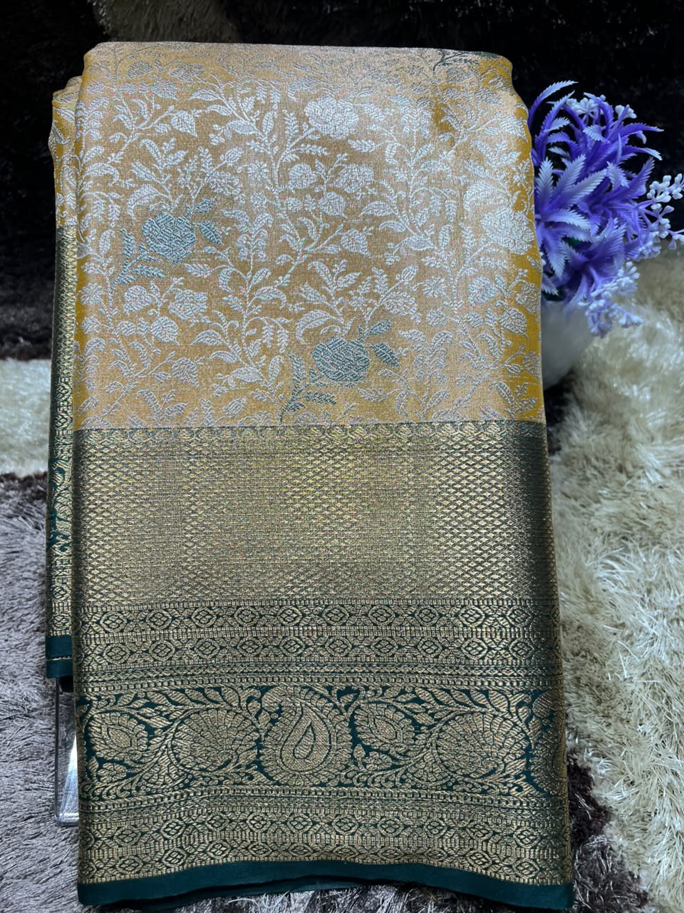 Kanchi Mix Silk Saree