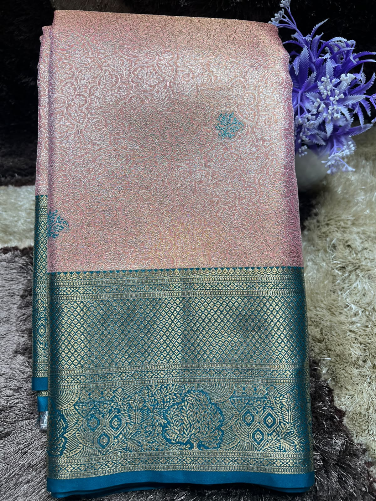 Kanchi Mix Silk Saree