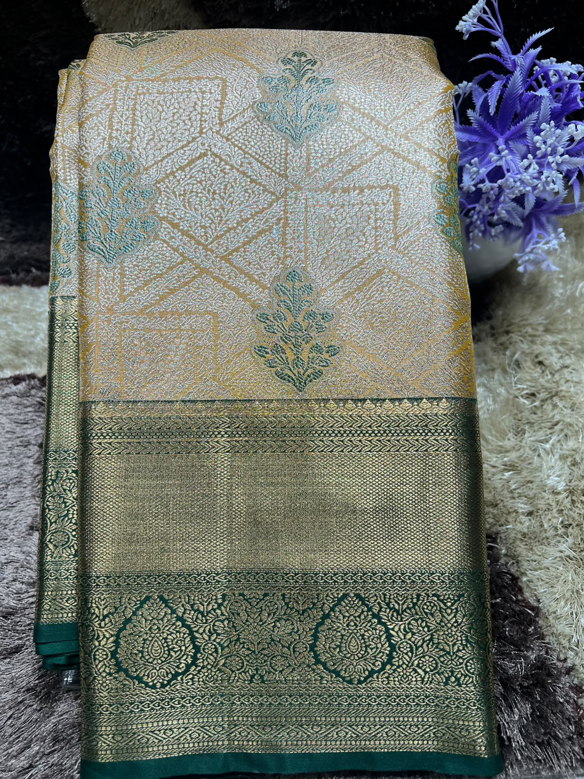 Kanchi Mix Silk Saree