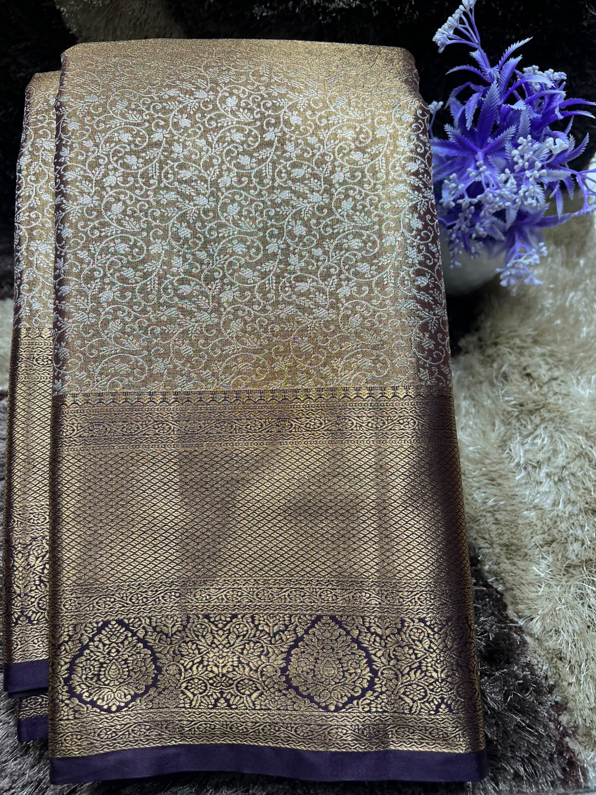 Kanchi Mix Silk Saree