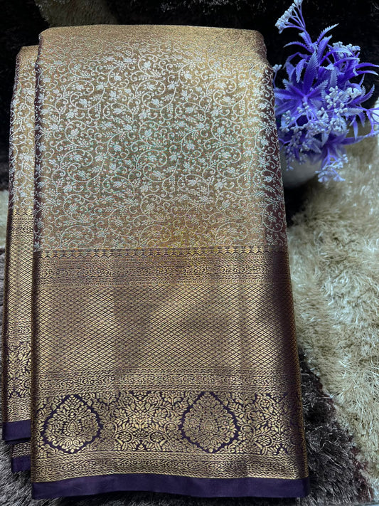 Kanchi Mix Silk Saree