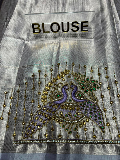 Kanchi Mix Silk Saree