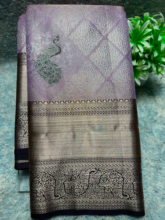 Kanchi Mix Silk Saree