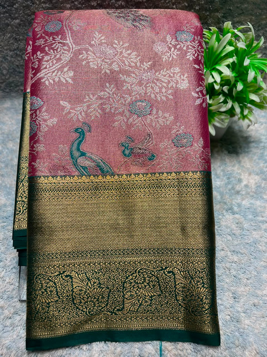 Kanchi Mix Silk Saree