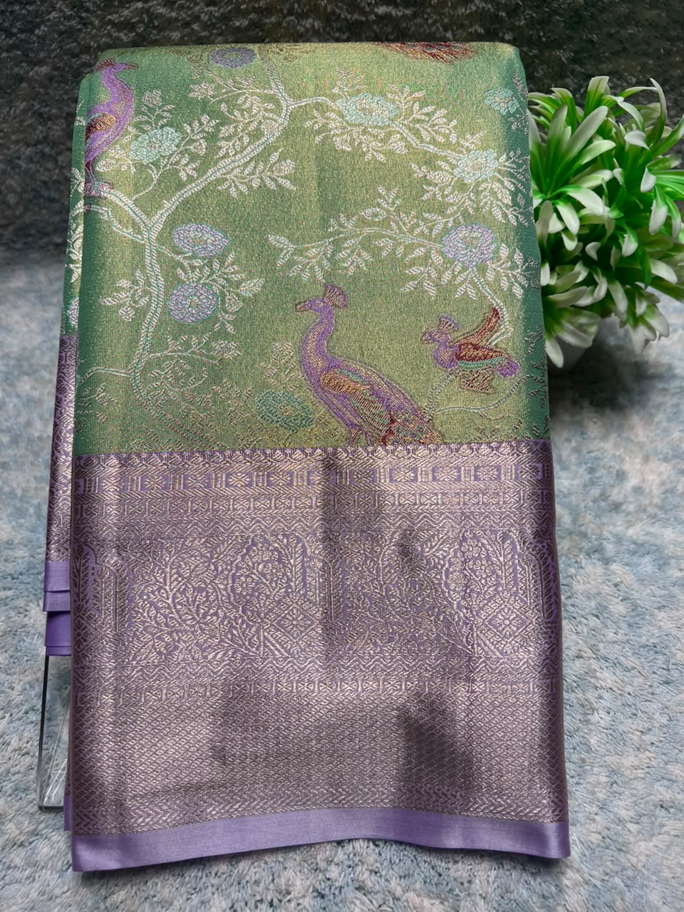 Kanchi Mix Silk Saree