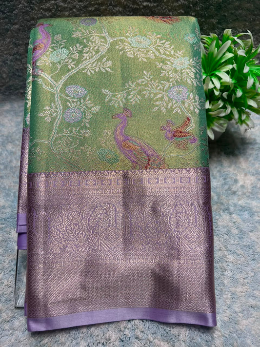 Kanchi Mix Silk Saree