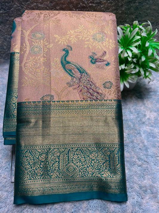 Kanchi Mix Silk Saree