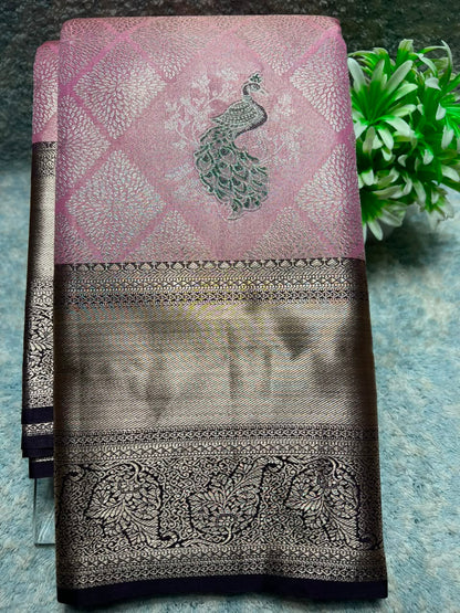 Kanchi Mix Silk Saree