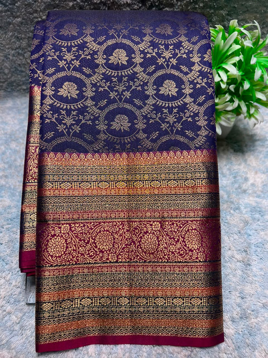 Kanchi Mix Silk Saree