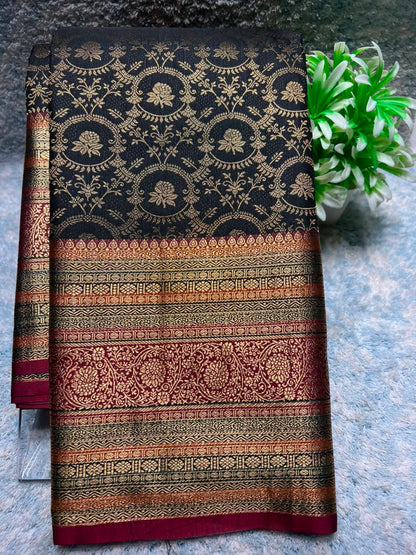 Kanchi Mix Silk Saree