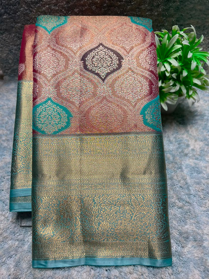 Kanchi Mix Silk Saree
