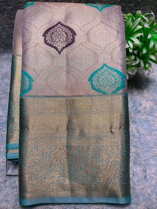 Kanchi Mix Silk Saree