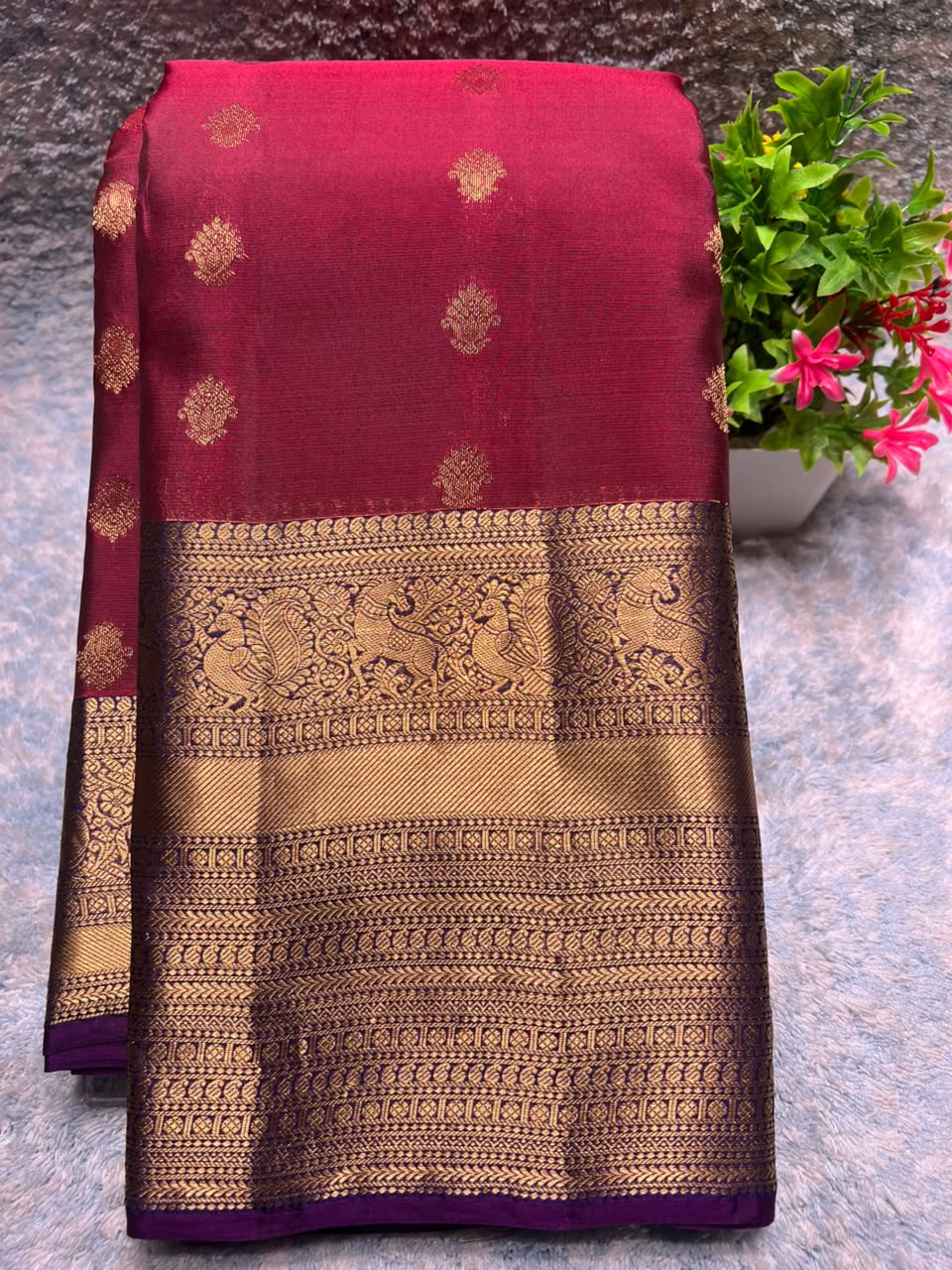 Kanchi Mix Silk Saree