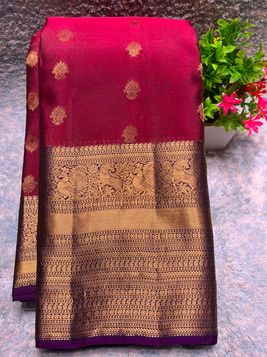 Kanchi Mix Silk Saree