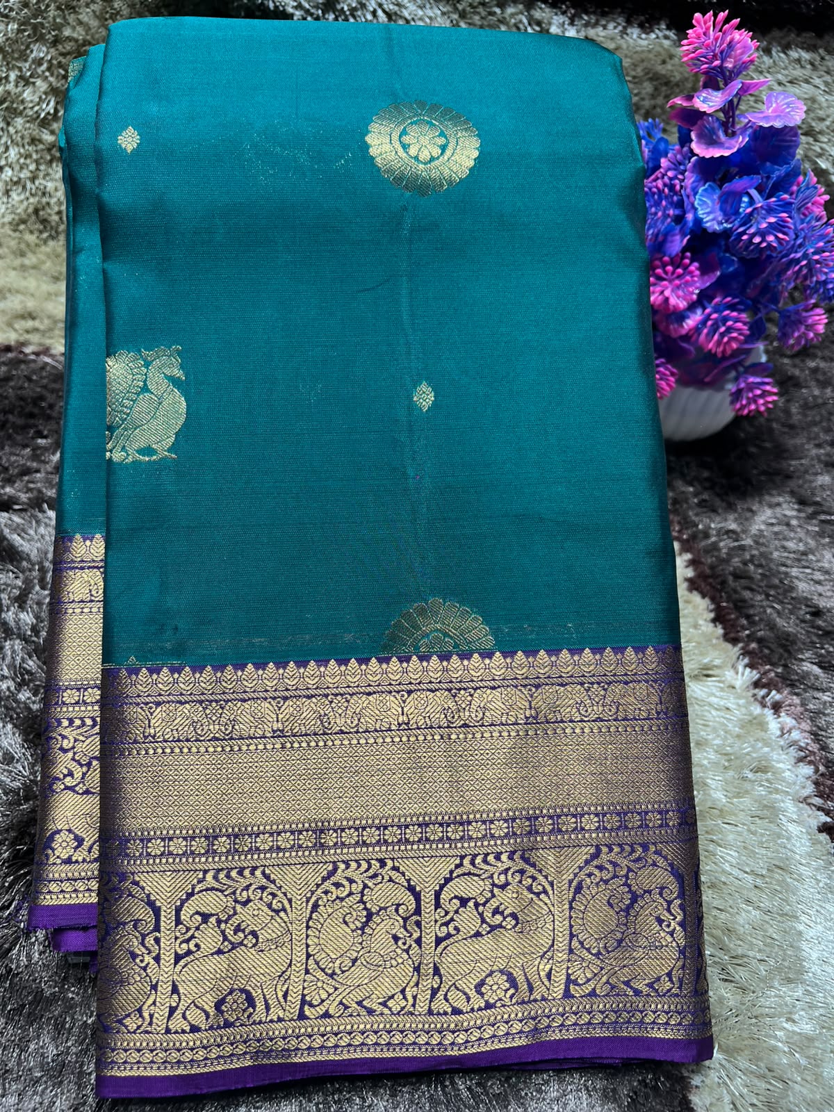 Kanchi Mix Silk Saree