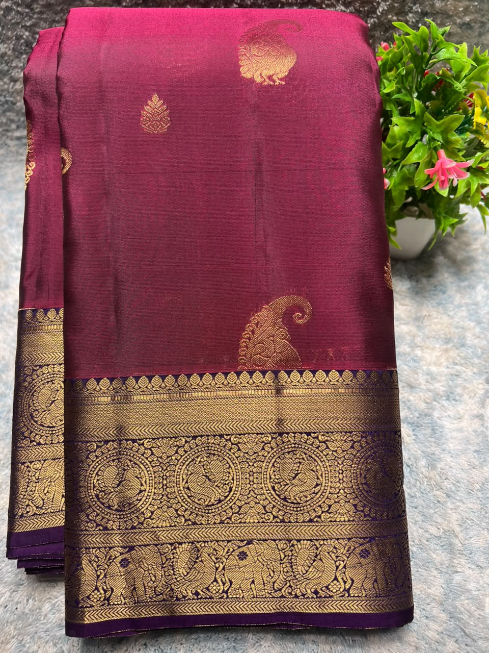 Kanchi Mix Silk Saree