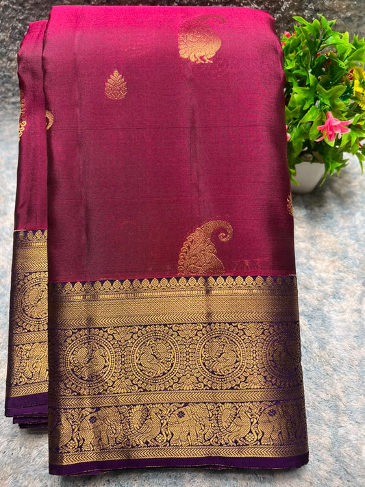 Kanchi Mix Silk Saree