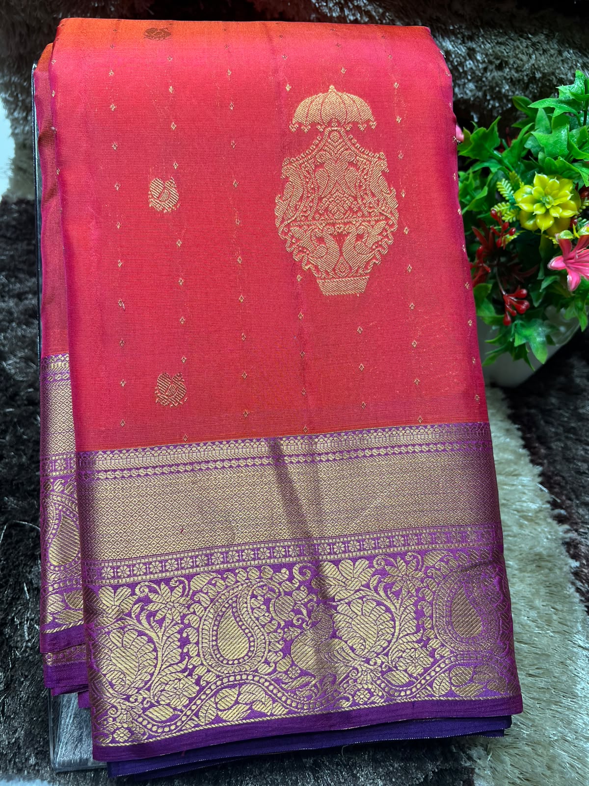 Kanchi Mix Silk Saree