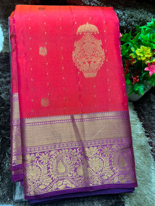 Kanchi Mix Silk Saree