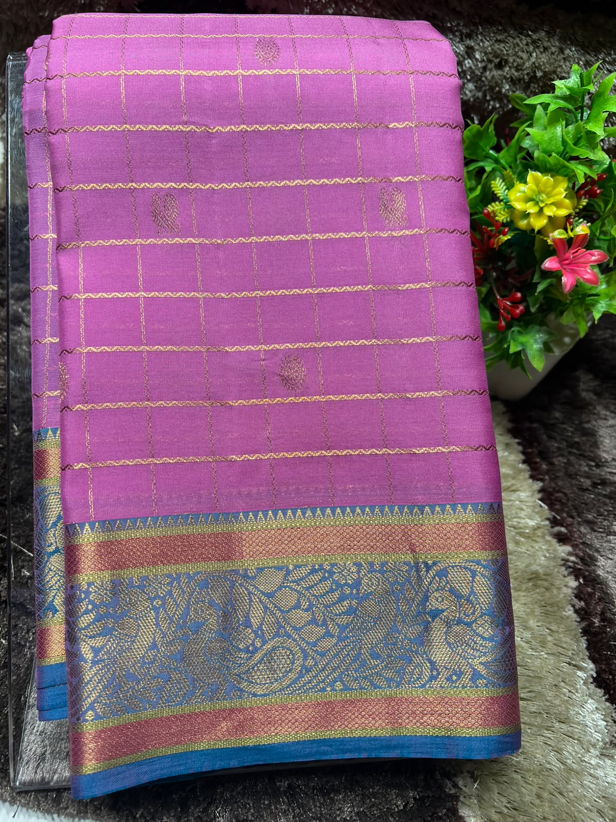 Kanchi Mix Silk Saree