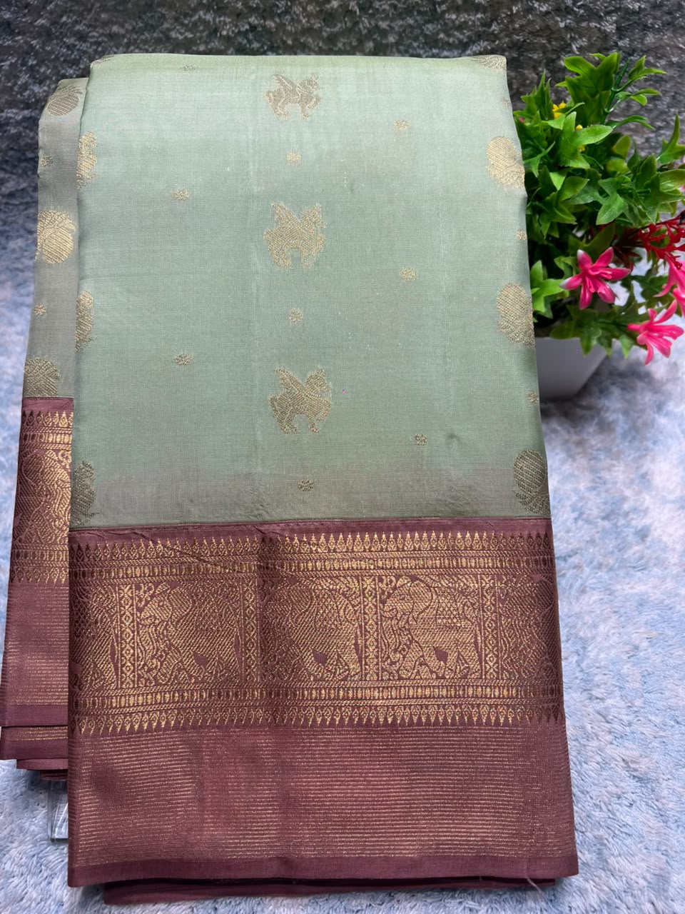 Kanchi Mix Silk Saree