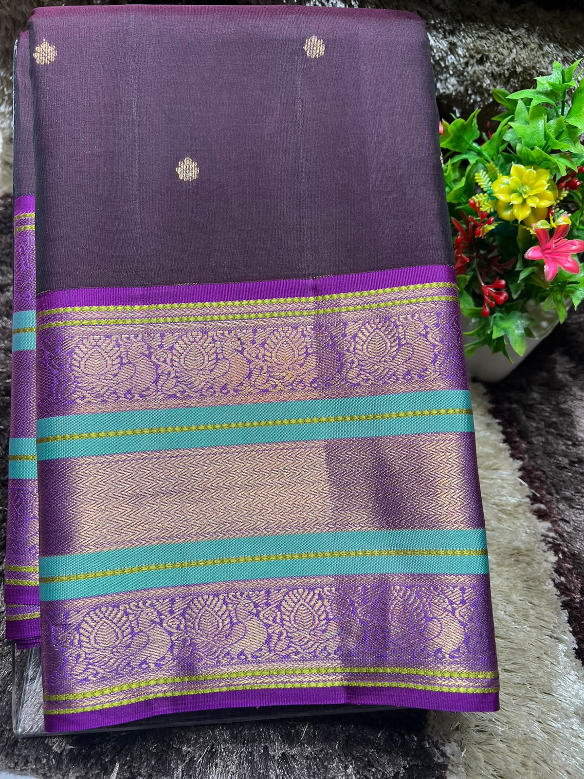 Kanchi Mix Silk Saree