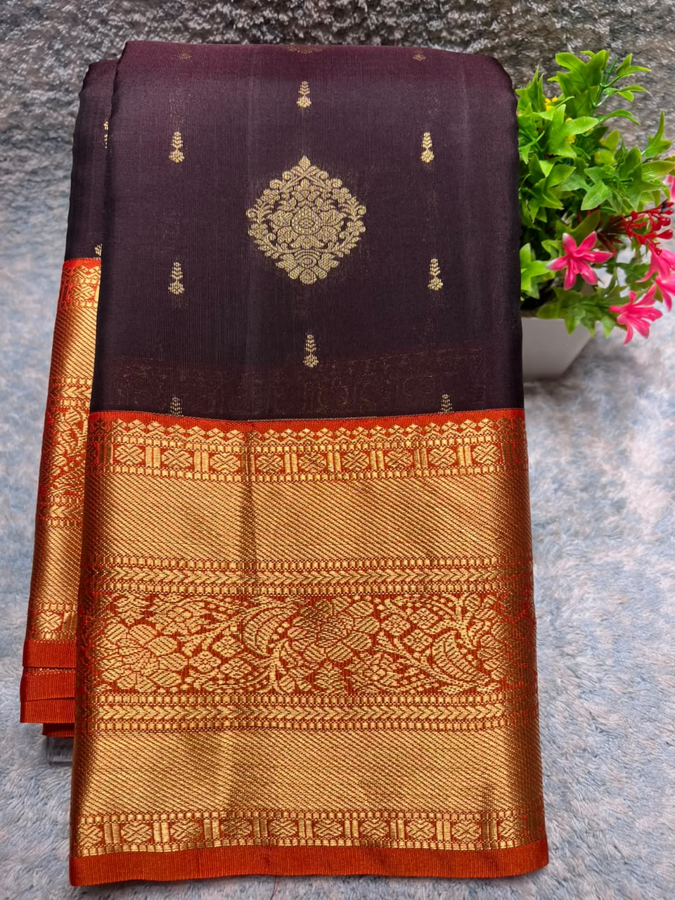 Kanchi Mix Silk Saree