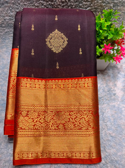 Kanchi Mix Silk Saree