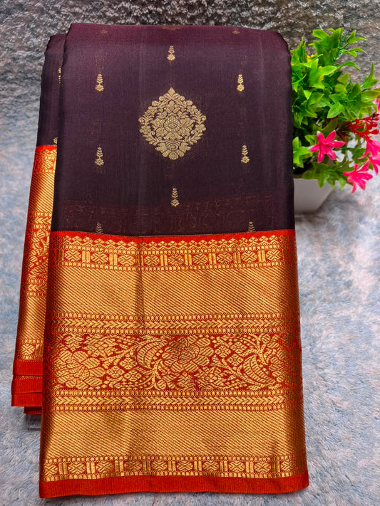 Kanchi Mix Silk Saree
