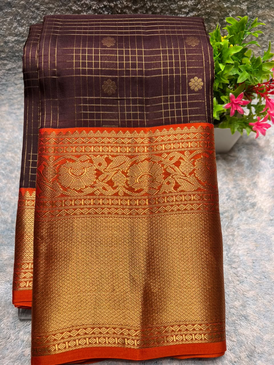 Kanchi Mix Silk Saree
