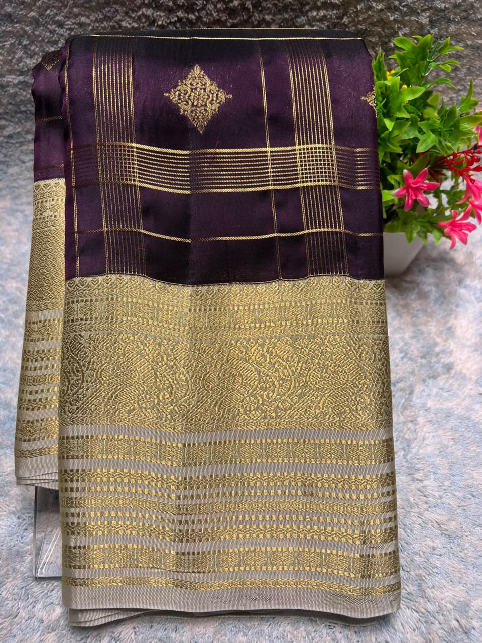 Kanchi Mix Silk Saree
