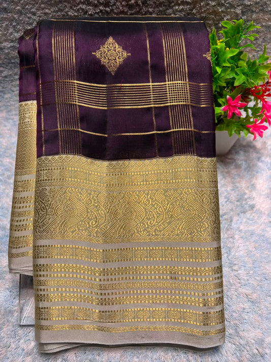Kanchi Mix Silk Saree
