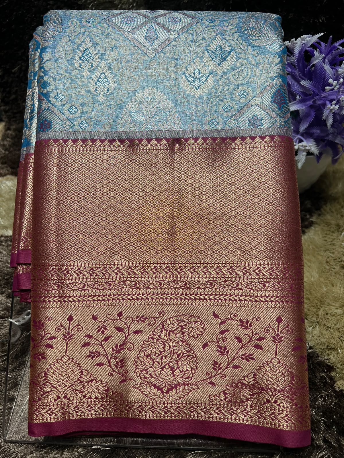 Kanchi Mix Silk Saree