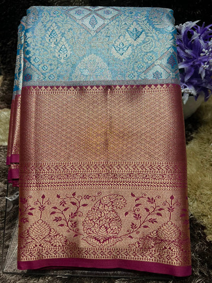 Kanchi Mix Silk Saree