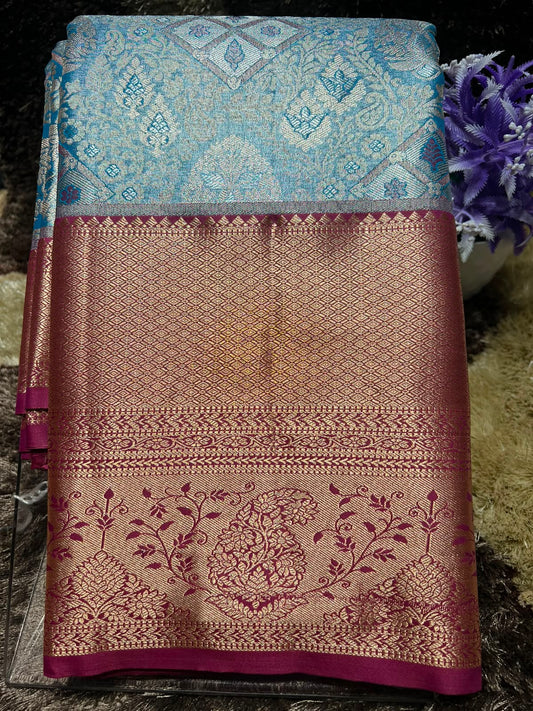 Kanchi Mix Silk Saree