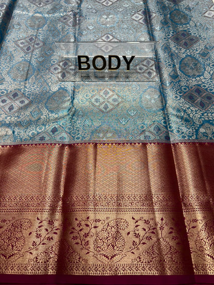 Kanchi Mix Silk Saree