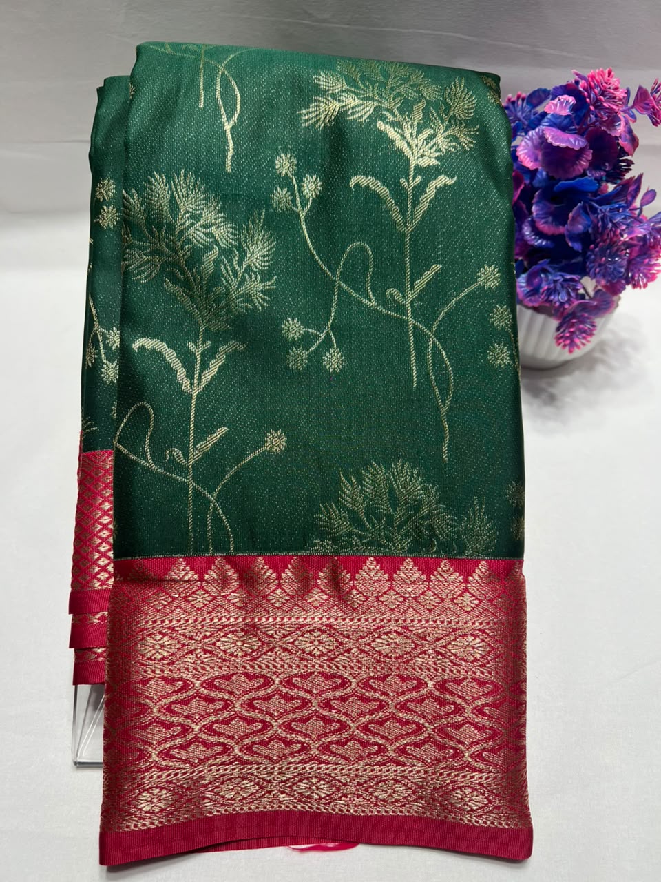 Kanchi Mix Silk Saree